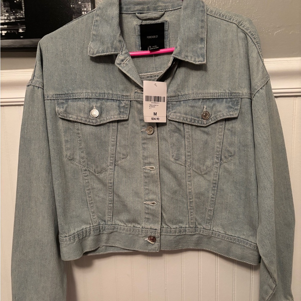 Forever 21 Light Blue Denim Jacket